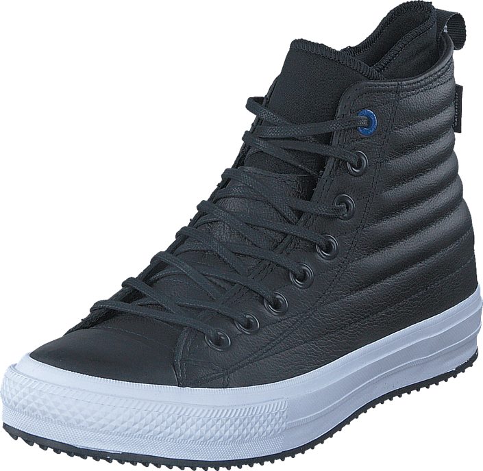 Converse - All Star WP Boot Leather Hi Black/Blue Jay/White