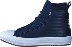 Converse - All Star WP Boot Leather Hi Midnight Navy/Wolf Grey/White