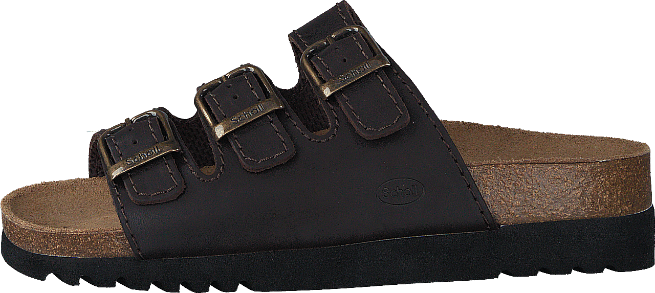 Rio Dark Brown, Female, Shoes, Sandals and Slippers, sandals, Black, UK 6,5