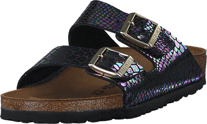 Birkenstock - Arizona Slim Birkoflor Shiny Snake Multi
