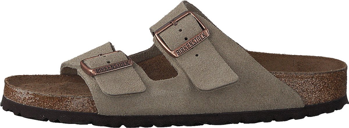 Arizona Soft Footbed Narrow Taupe Suede