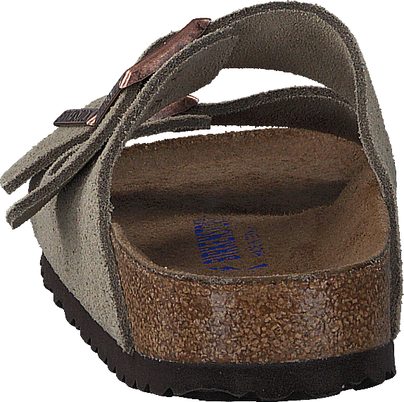 Arizona Soft Footbed Narrow Taupe Suede