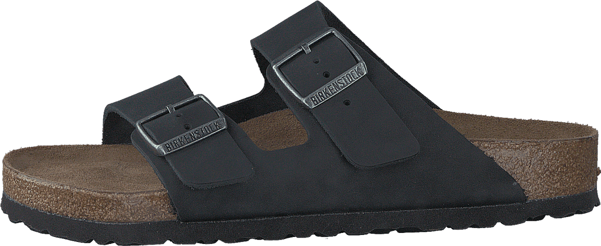 Arizona Soft Footbed Regular Black Oiled Leather