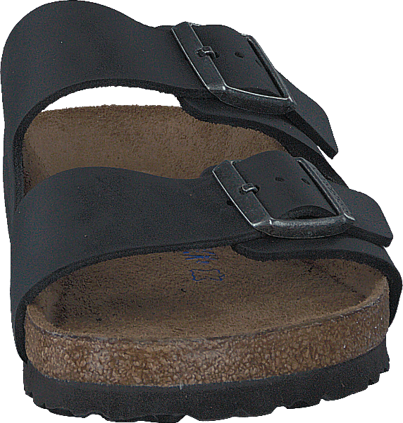 Arizona Slim Soft Black Oiled Leather | Sko enhver lejlighed Footway