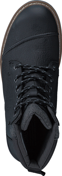Toms - Ashland Black Pull Up Leather