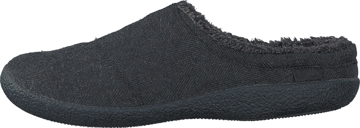 Berkeley Black Herringbone Wollen