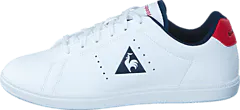 Le Coq Sportif - Courtone Gs S Lea Optical White/Vitage Red