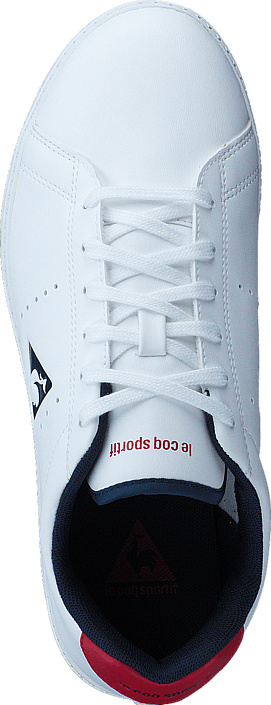 Le Coq Sportif - Courtone Gs S Lea Optical White/Vitage Red