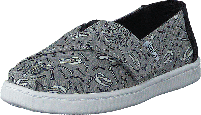Toms - Alpargata Seasonal Tiny Drizzle Grey Glow In Dark Bone