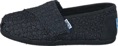 Toms - Seasonal Classic Tiny Black Lace Glimmer