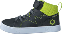 Footi - Hornfels Black/Lime