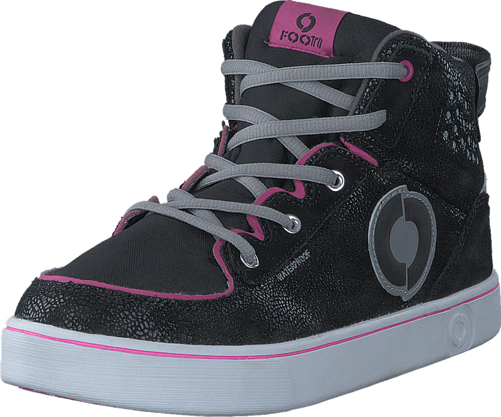 Footi - Cannon Warm Black/Pink