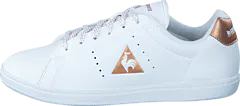 Le Coq Sportif - Courtone Gs S Lea/Metallic Opical White /Rose Gold