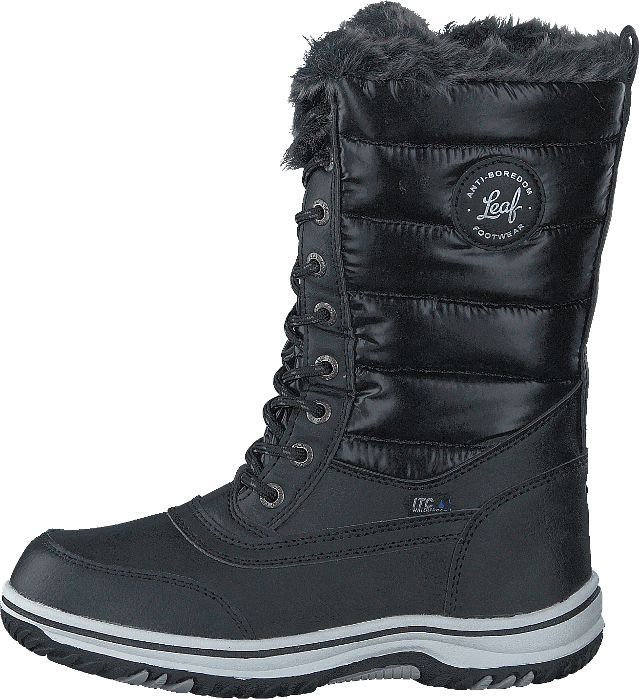 Svalbard Black, Unisex, Shoes, Boots, winter boots, Black, EU 36