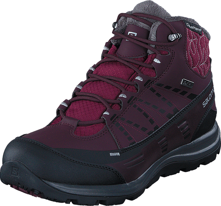 Salomon - Kaïna Cs Wp 2 Bordeaux/Purple Black/Alu