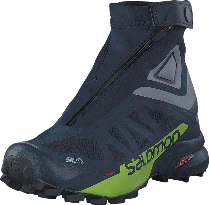 Salomon Snowcross 2 Cswp Navy Blazer/R.Silver/Lime Punc Schuhe Kaufen  Online | FOOTWAY.de
