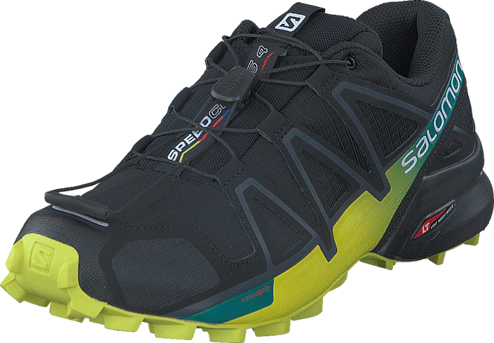 Salomon - Speedcross 4 Black/Ever/Sulphur Spring