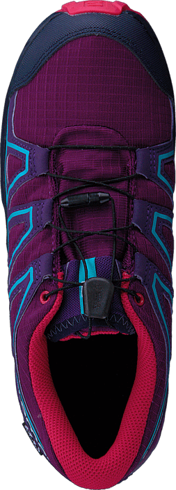 Salomon - Speedcross Cswp J Grape Juice/Evening B/Bluebird