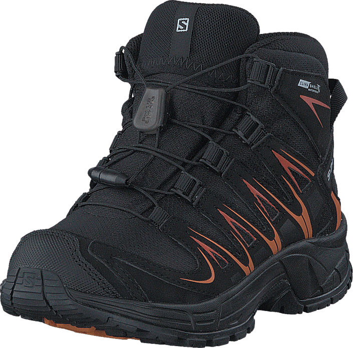 Salomon - Xa Pro 3D Mid Cswp J Black/Black/Orange Rust