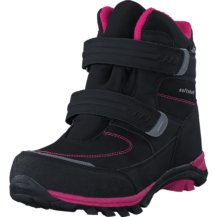 435-6608 Waterproof Warm Lined Black/Fuchsia - Bild 3
