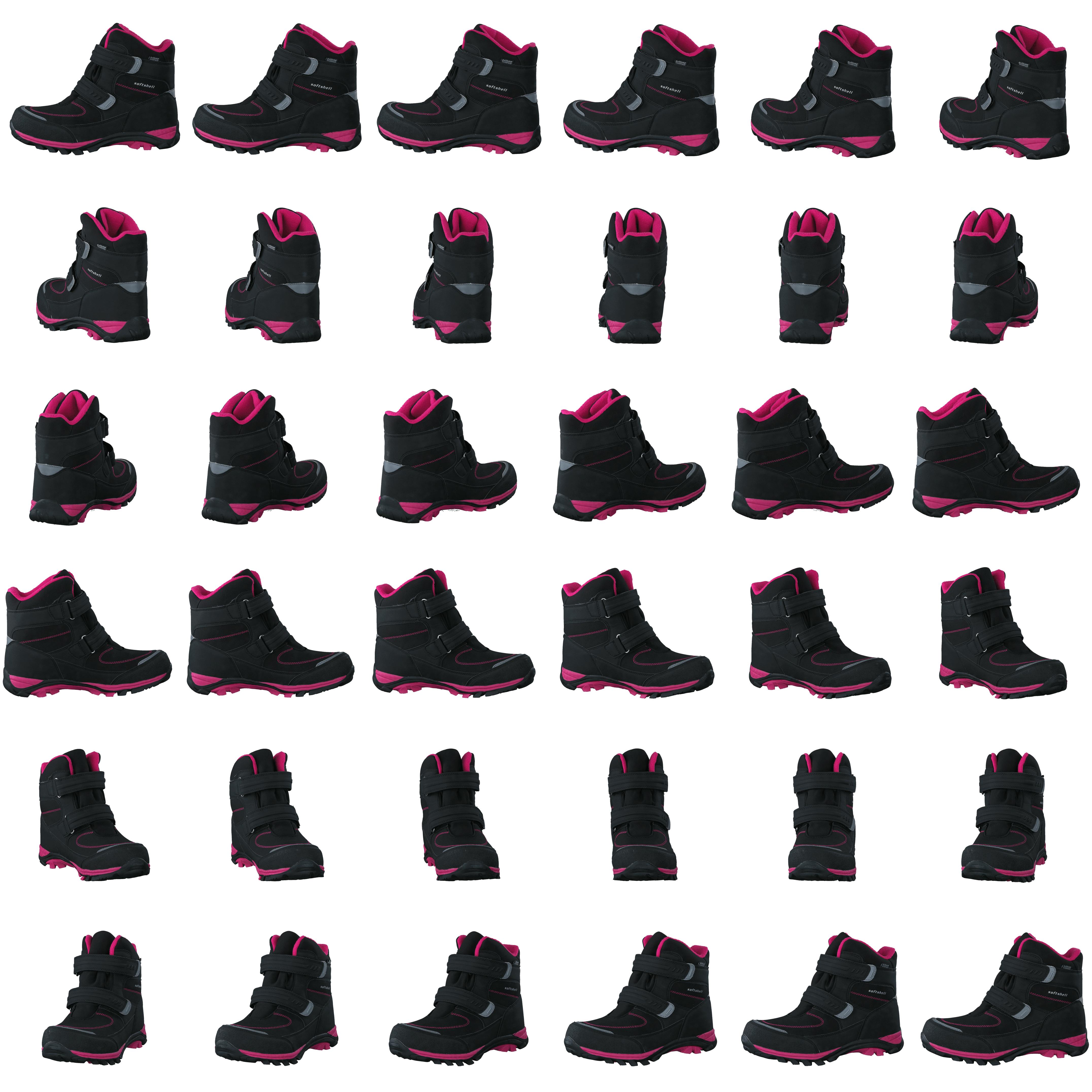 435-6608 Waterproof Warm Lined Black/Fuchsia - Bild 8