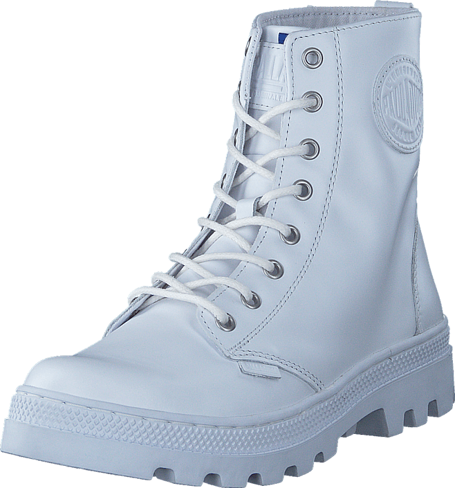 Palladium - Pallabosse Off Lthr White