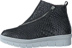 Nude of Scandinavia - Hilda White Sole Warm Lined Slalom Nero