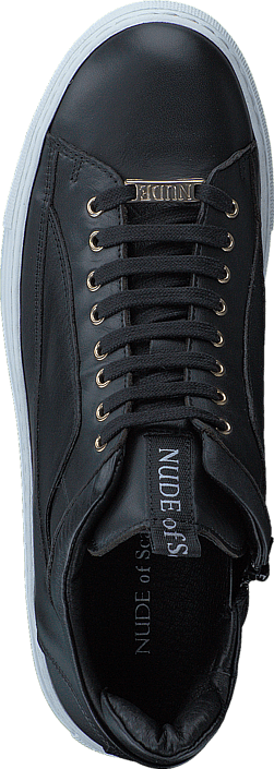 Nude of Scandinavia - Lotta White Sole Softy Nero