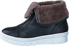 Nude of Scandinavia - Hilda White Sole Softy Nero