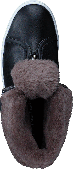 Nude of Scandinavia - Hilda White Sole Softy Nero