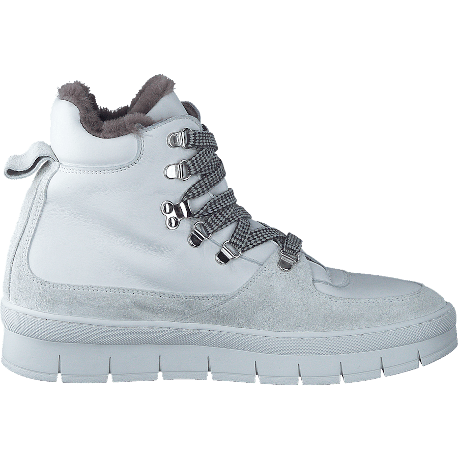 Hilda White Sole Velour/Softy Bianco - Bild 2