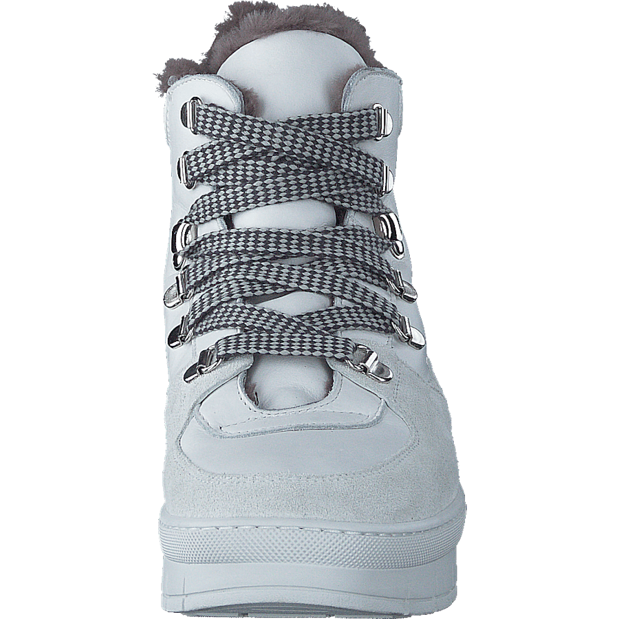 Hilda White Sole Velour/Softy Bianco - Bild 4