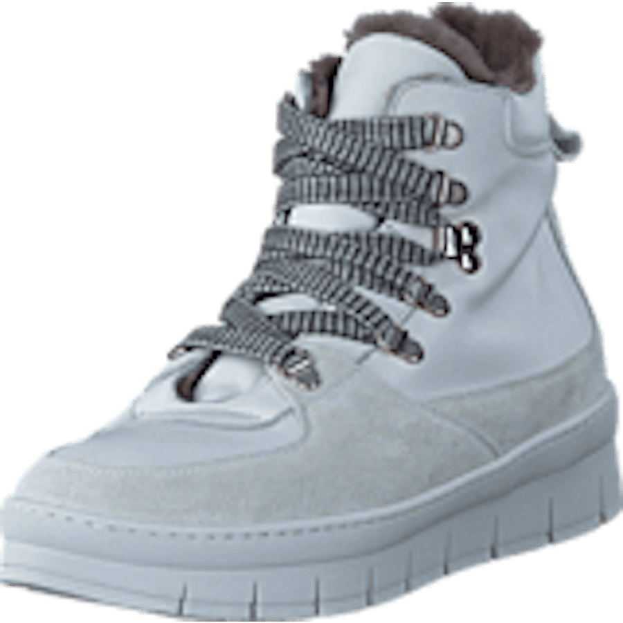 Hilda White Sole Velour/Softy Bianco - Bild 9