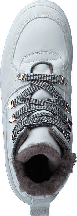 Nude of Scandinavia - Hilda White Sole Velour/Softy Bianco