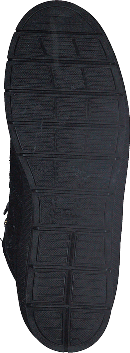 Nude of Scandinavia - Hilda Black Sole Velour/Softy Nero