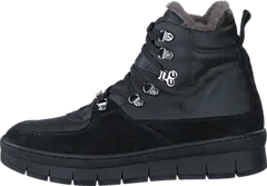 Nude of Scandinavia - Hilda Black Sole Velour/Softy Nero