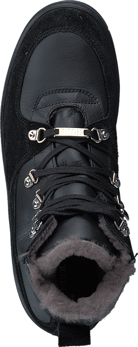 Nude of Scandinavia - Hilda Black Sole Velour/Softy Nero