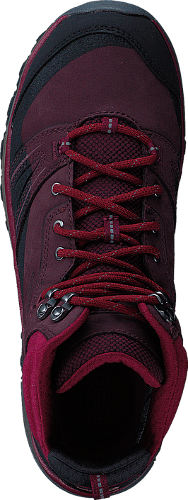 Keen - Terradora Leather Mid Wp Wine/Rododendron