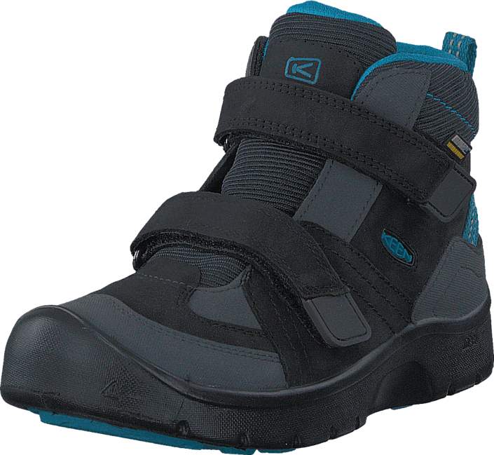 Keen - Hikeport Mid Wp Children Black /Blue Jewel