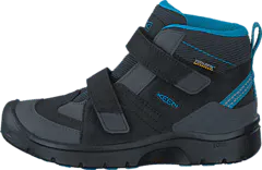 Keen - Hikeport Mid Wp Children Black /Blue Jewel