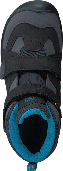 Keen - Hikeport Mid Wp Children Black /Blue Jewel