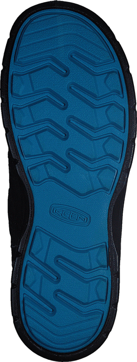 Keen - Hikeport Mid Wp Youth Black /Blue Jewel