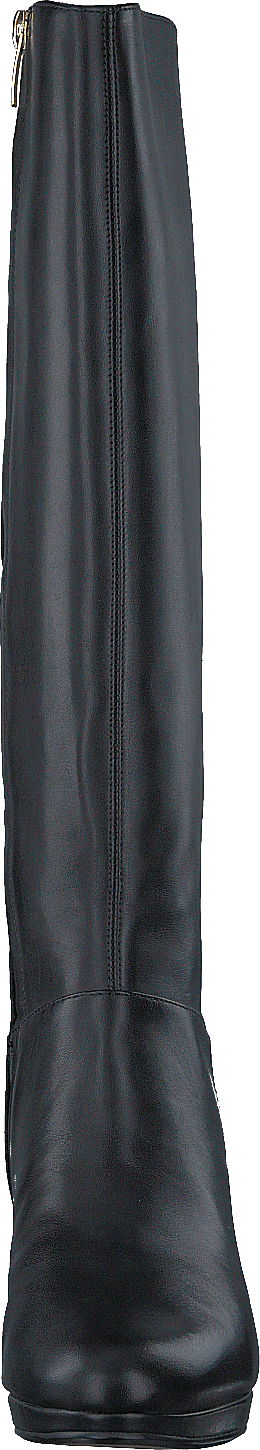 Kelda Pearl Black Leather