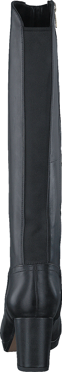 Kelda Pearl Black Leather