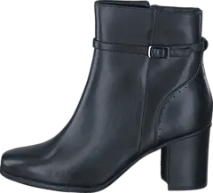 Clarks - Kensett Diana Black Leather