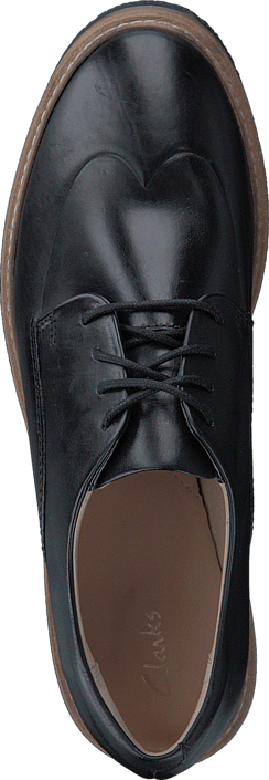 Clarks - Zante Zara Black Leather