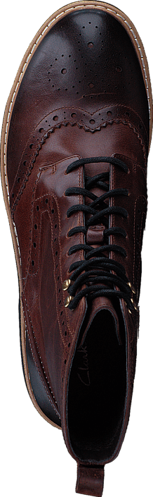 Clarks - Witcombe Flo Dark Tan Lea