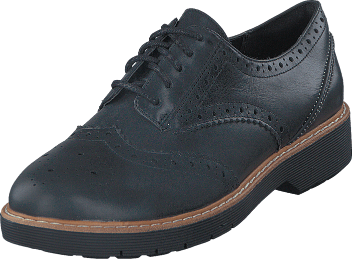 Clarks - Witcombe Echo Black Nubuck