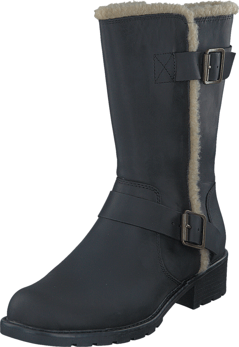 Clarks - Orinoco Art Black Leather