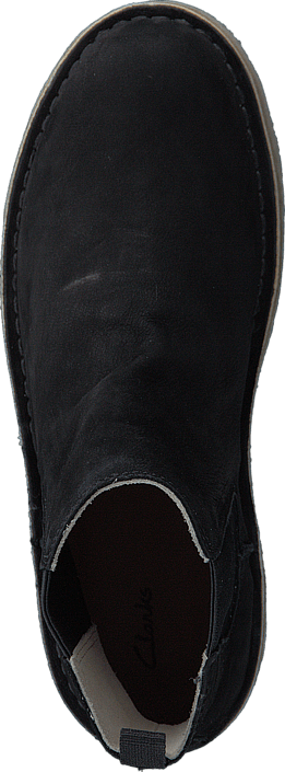 Clarks - Desert Peak. Black Leather